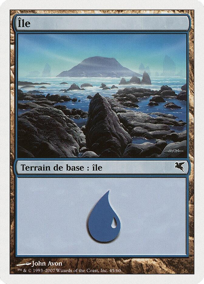 Island (French) - "Ile" (E45) (E45) (Magic Encyclopedia 2005 (Salvat/Hachette))