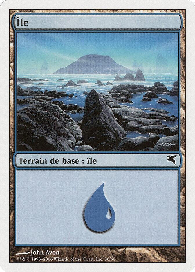 Island (French) - "Ile" (G36) (G36) (Magic Encyclopedia 2005 (Salvat/Hachette))