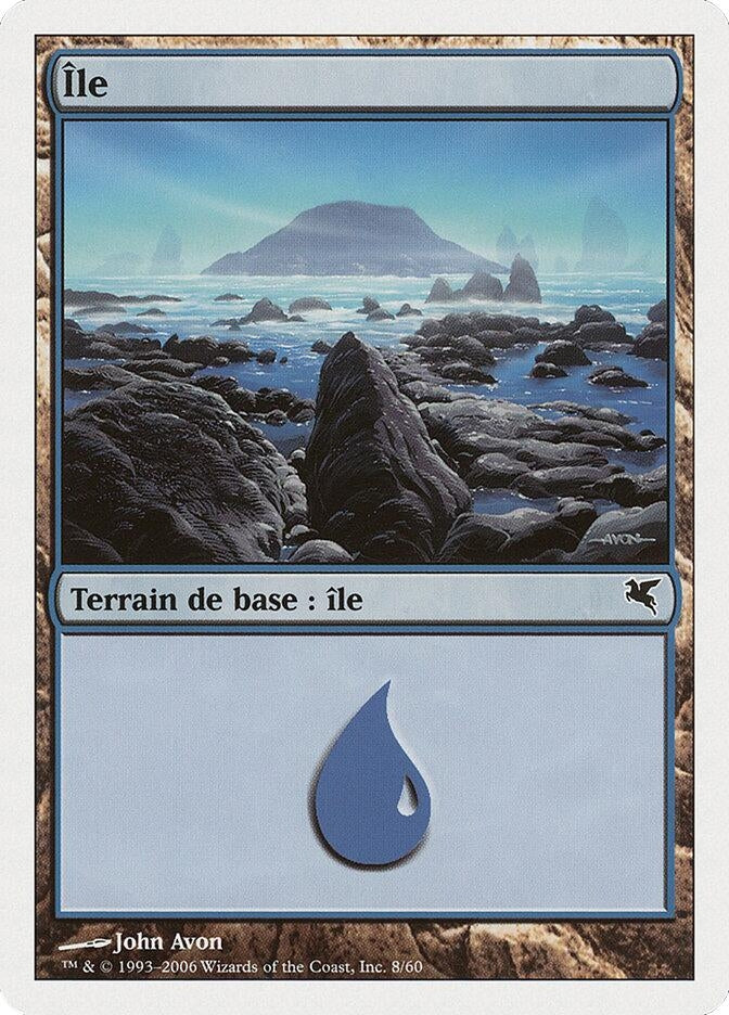 Island (French) - "Ile" (H8) (H8) (Magic Encyclopedia 2005 (Salvat/Hachette))