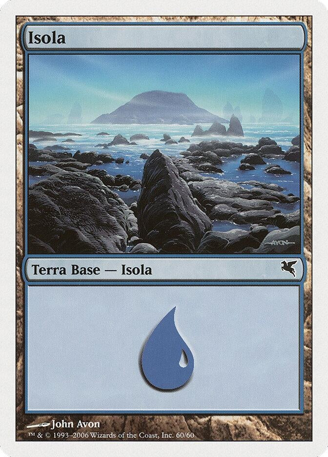 Island (Italian) - "Isola" (G60) (G60) (Magic Encyclopedia 2005 (Salvat/Hachette))