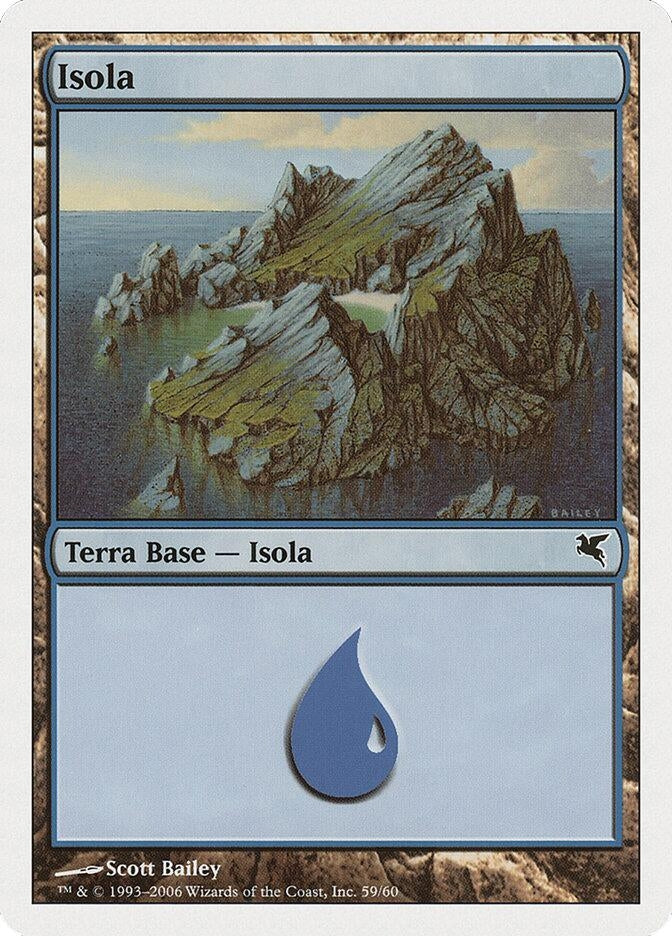 Island (Italian) - "Isola" (G59) (G59) (Magic Encyclopedia 2005 (Salvat/Hachette))