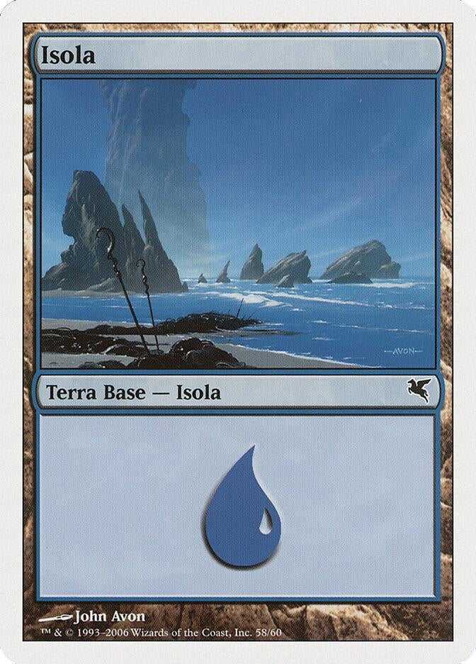 Island (Italian) - "Isola" (H58) (H58) (Magic Encyclopedia 2005 (Salvat/Hachette))