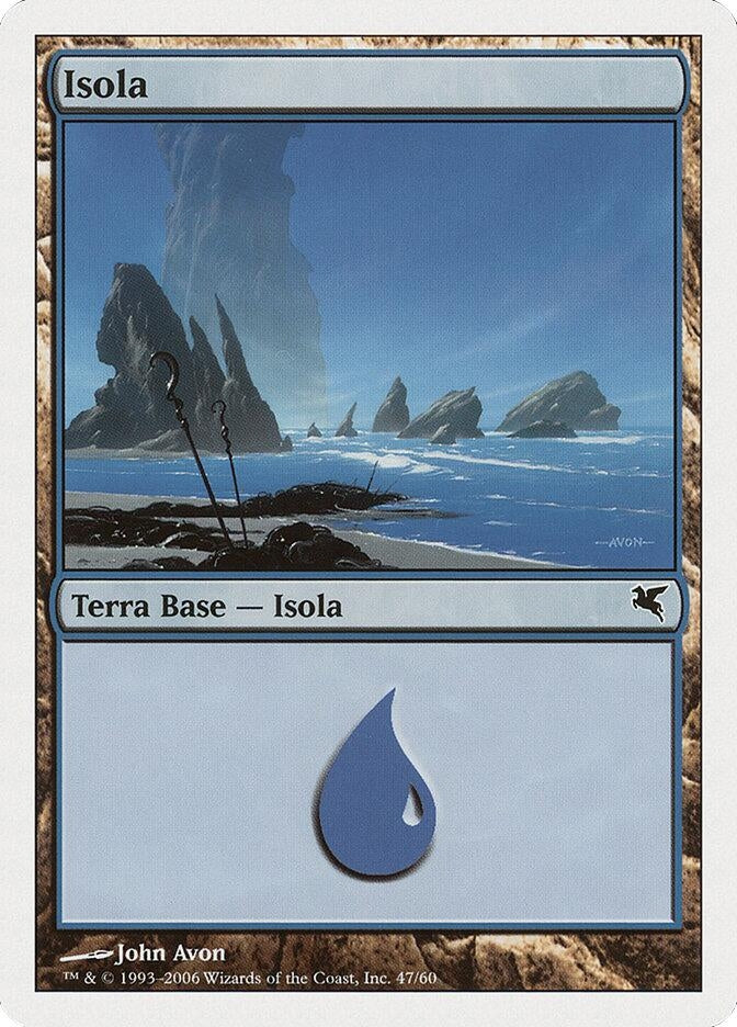 Island (Italian) - "Isola" (G47) (G47) (Magic Encyclopedia 2005 (Salvat/Hachette))