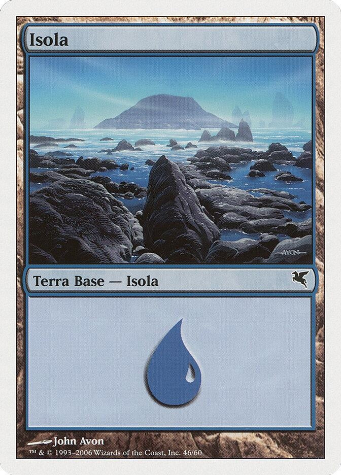 Island (Italian) - "Isola" (H46) (H46) (Magic Encyclopedia 2005 (Salvat/Hachette))