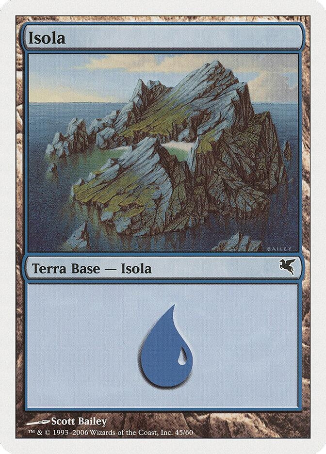 Island (Italian) - "Isola" (H45) (H45) (Magic Encyclopedia 2005 (Salvat/Hachette))