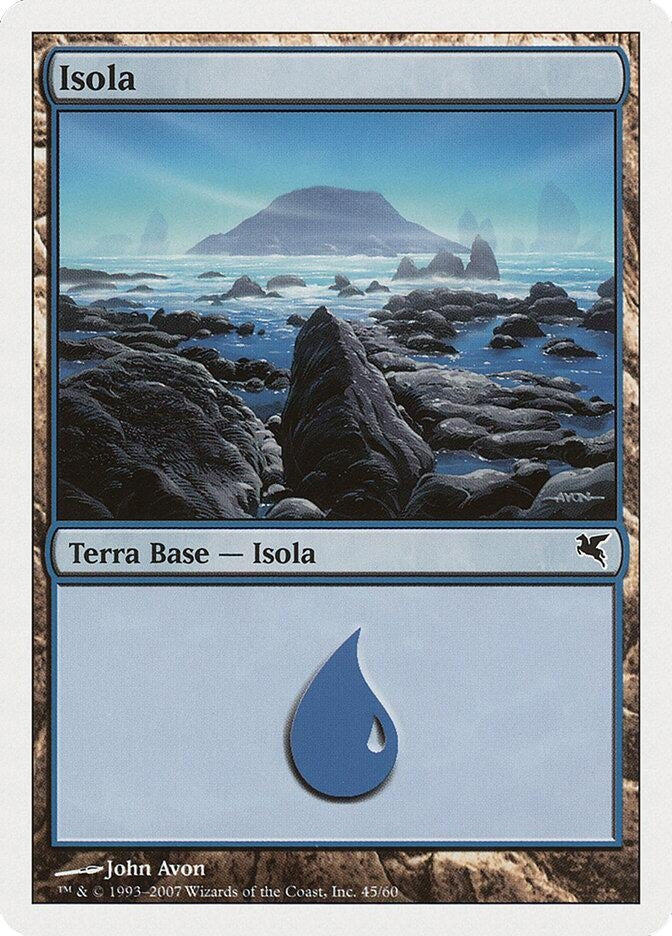 Island (Italian) - "Isola" (E45) (E45) (Magic Encyclopedia 2005 (Salvat/Hachette))