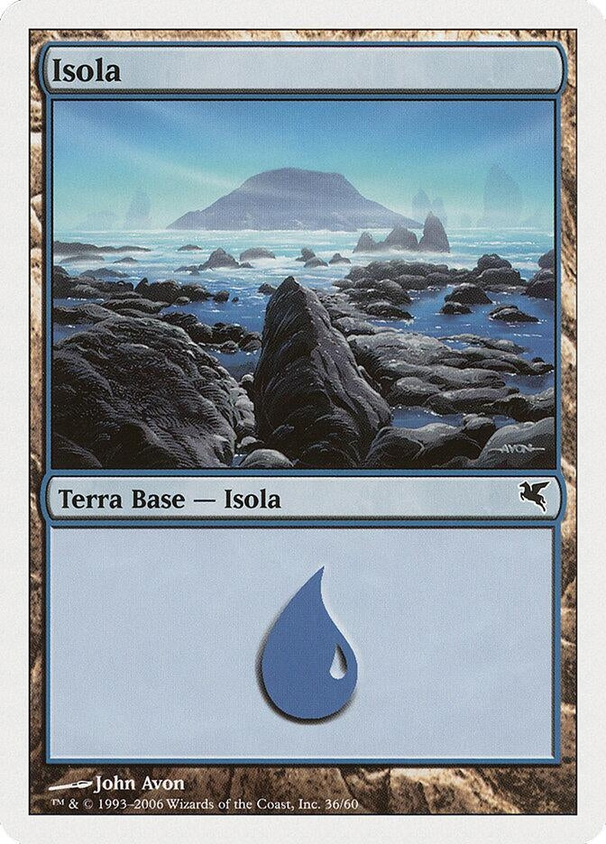 Island (Italian) - "Isola" (G36) (G36) (Magic Encyclopedia 2005 (Salvat/Hachette))