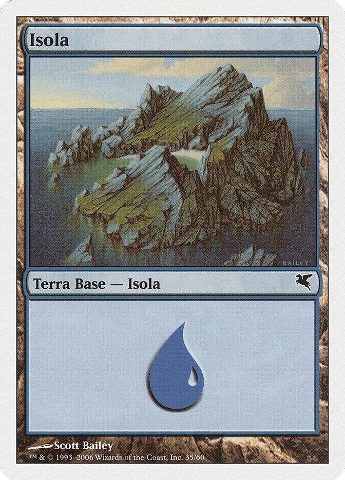 Island (Italian) - "Isola" (G35) (G35) (Magic Encyclopedia 2005 (Salvat/Hachette))