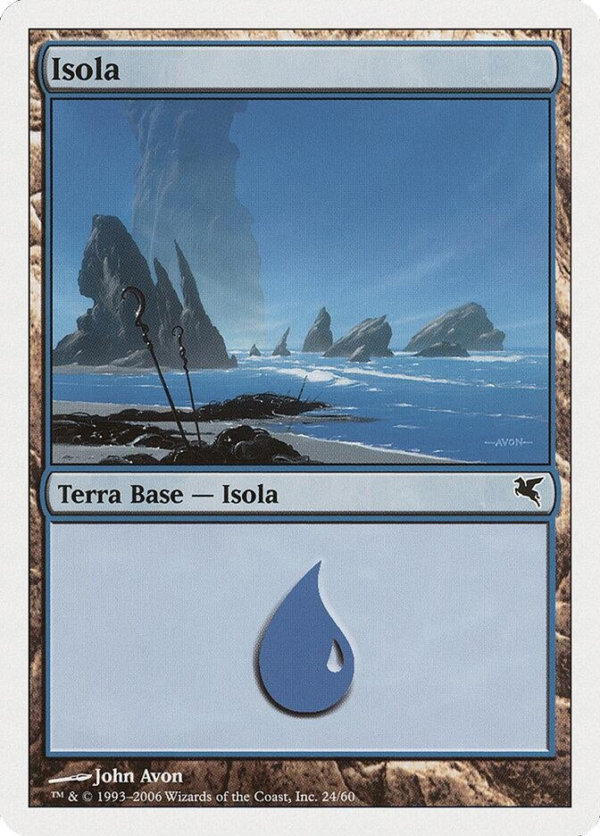 Island (Italian) - "Isola" (H24) (H24) (Magic Encyclopedia 2005 (Salvat/Hachette))