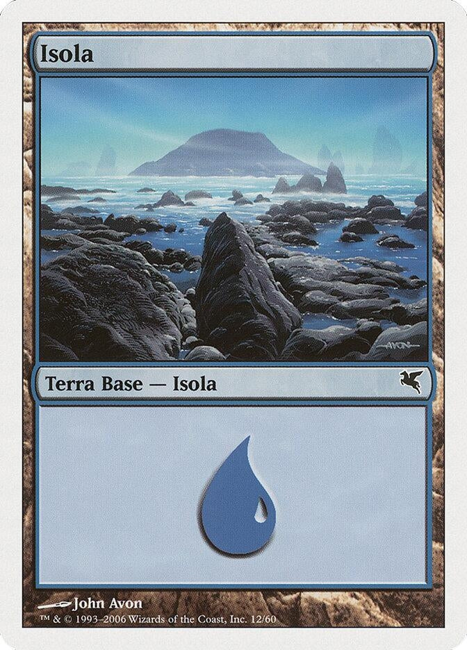 Island (Italian) - "Isola" (H12) (H12) (Magic Encyclopedia 2005 (Salvat/Hachette))
