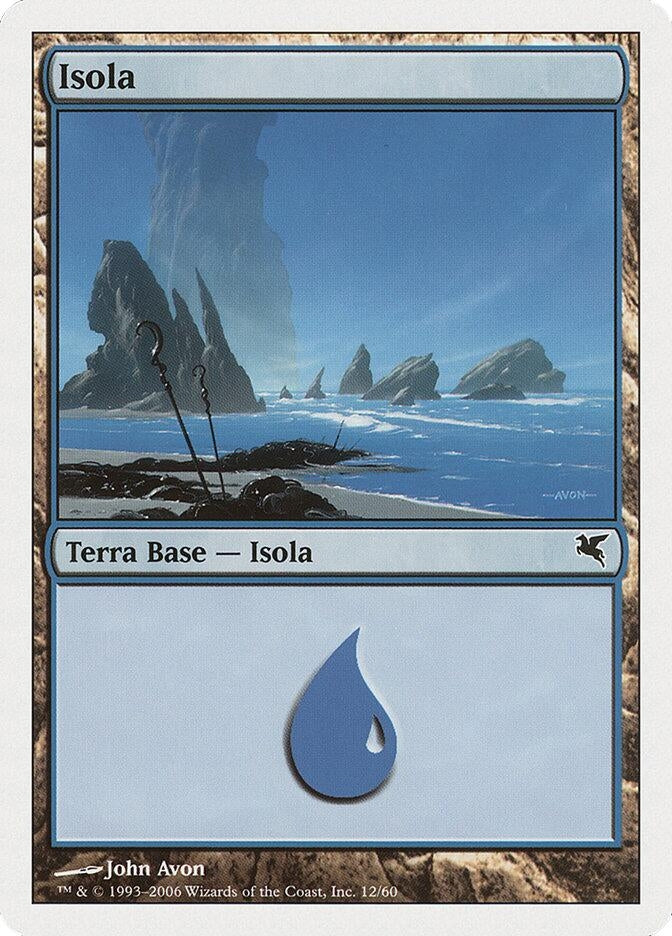 Island (Italian) - "Isola" (G12) (G12) (Magic Encyclopedia 2005 (Salvat/Hachette))