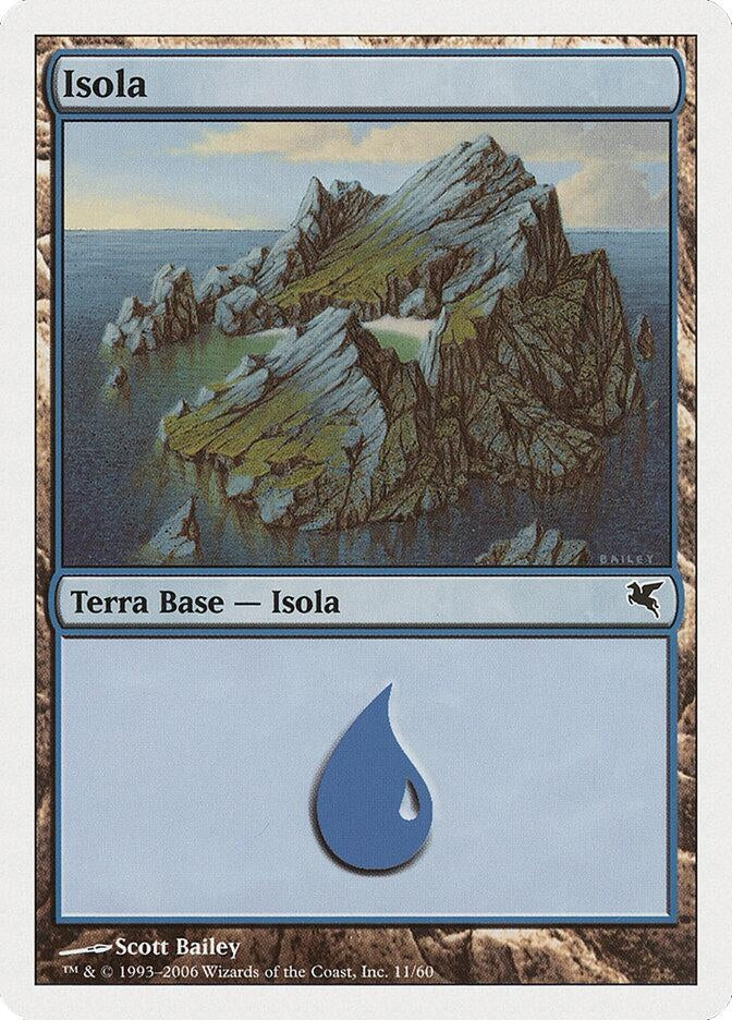 Island (Italian) - "Isola" (H11) (H11) (Magic Encyclopedia 2005 (Salvat/Hachette))