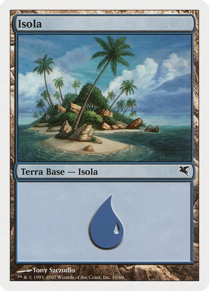 Island (Italian) - "Isola" (E10) (E10) (Magic Encyclopedia 2005 (Salvat/Hachette))