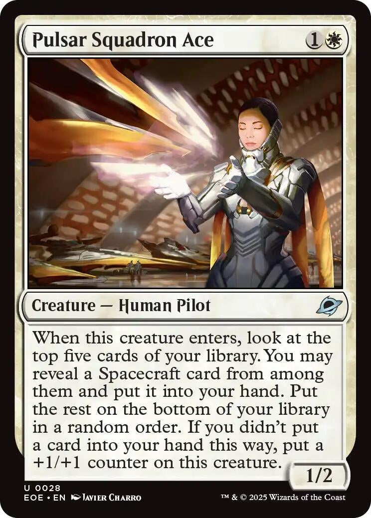 Pulsar Squadron Ace (28) (Edge of Eternities)