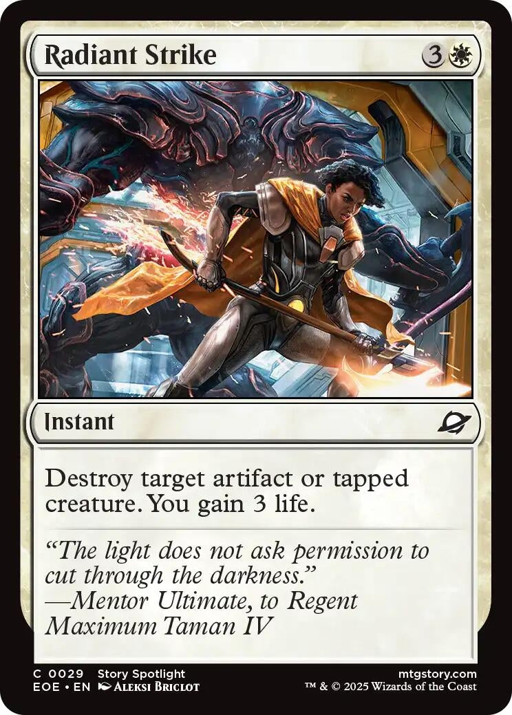 Radiant Strike (29) (Edge of Eternities)