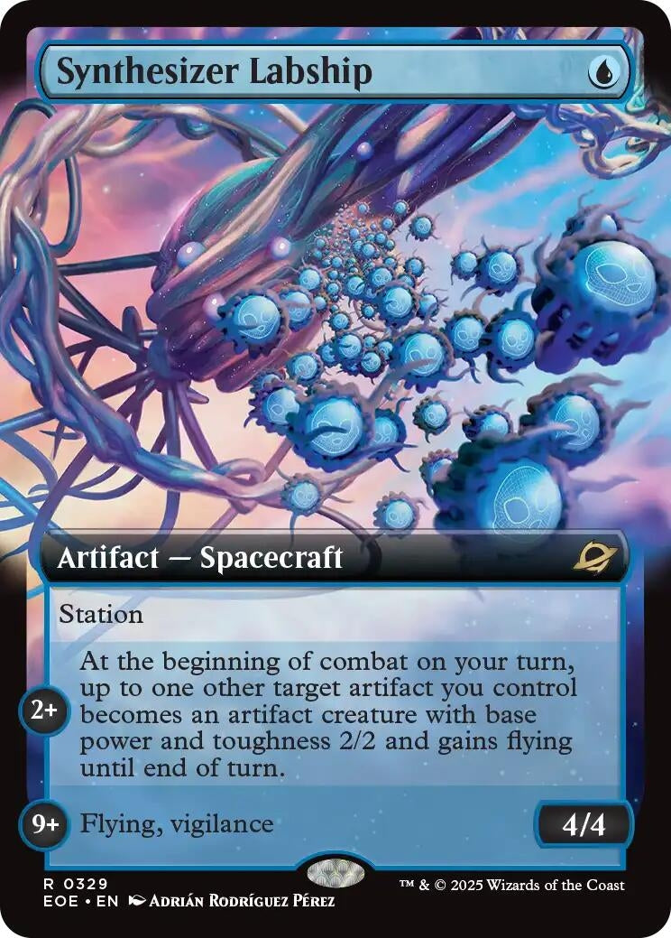 Synthesizer Labship (Extended Art) (329) (Edge of Eternities)
