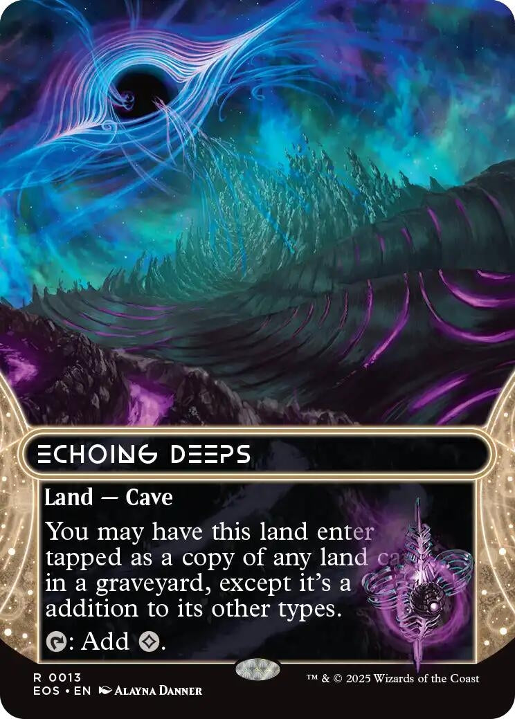 Echoing Deeps (0013) (Borderless) (13) (Edge of Eternities: Stellar Sights)