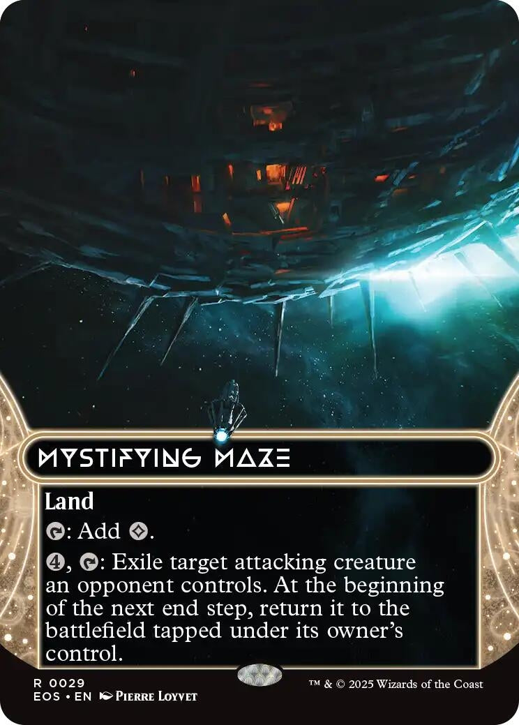 Mystifying Maze (0029) (Borderless) (29) (Edge of Eternities: Stellar Sights)