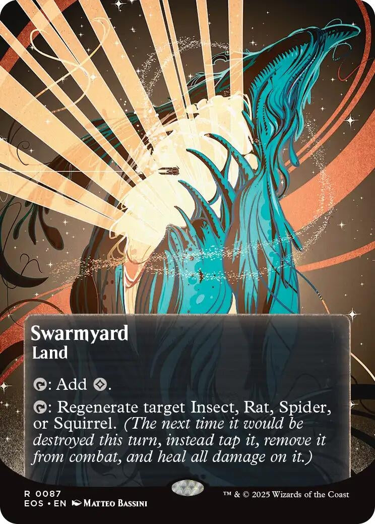 Swarmyard (0087) (Borderless) (87) (Edge of Eternities: Stellar Sights)