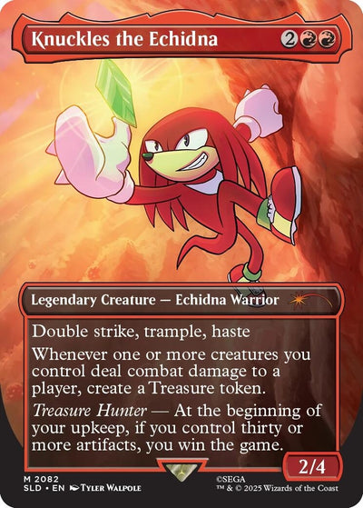 Knuckles the Echidna (2082) (Secret Lair Drop Series)