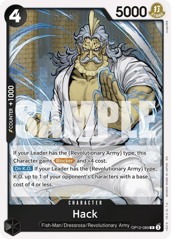 Image for Hack (OP12-089) (Legacy of the Master) - One Piece Card Game