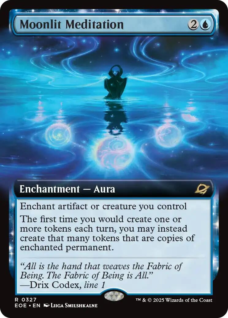 Moonlit Meditation (Extended Art) (327) (Edge of Eternities)