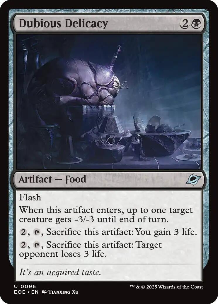 Dubious Delicacy (96) (Edge of Eternities)