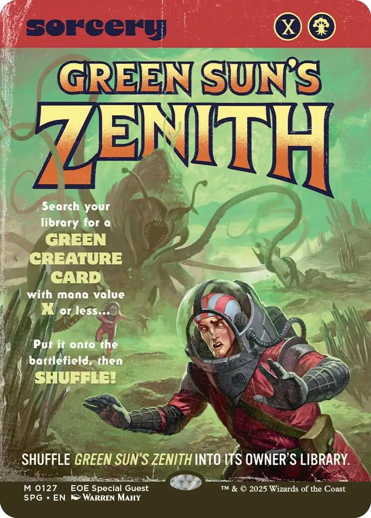 Green Sun's Zenith (Showcase) (127) (Special Guests)