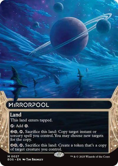 Mirrorpool (0027) (Borderless) (27) (Edge of Eternities: Stellar Sights)