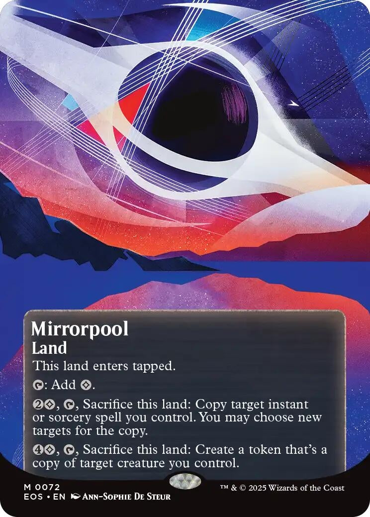 Mirrorpool (0072) (Borderless) (72) (Edge of Eternities: Stellar Sights)