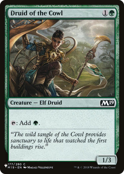 Druid of the Cowl (177) (The List Reprints)