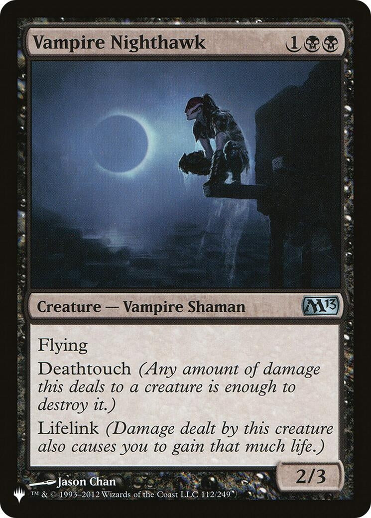 Vampire Nighthawk (112) (The List Reprints)