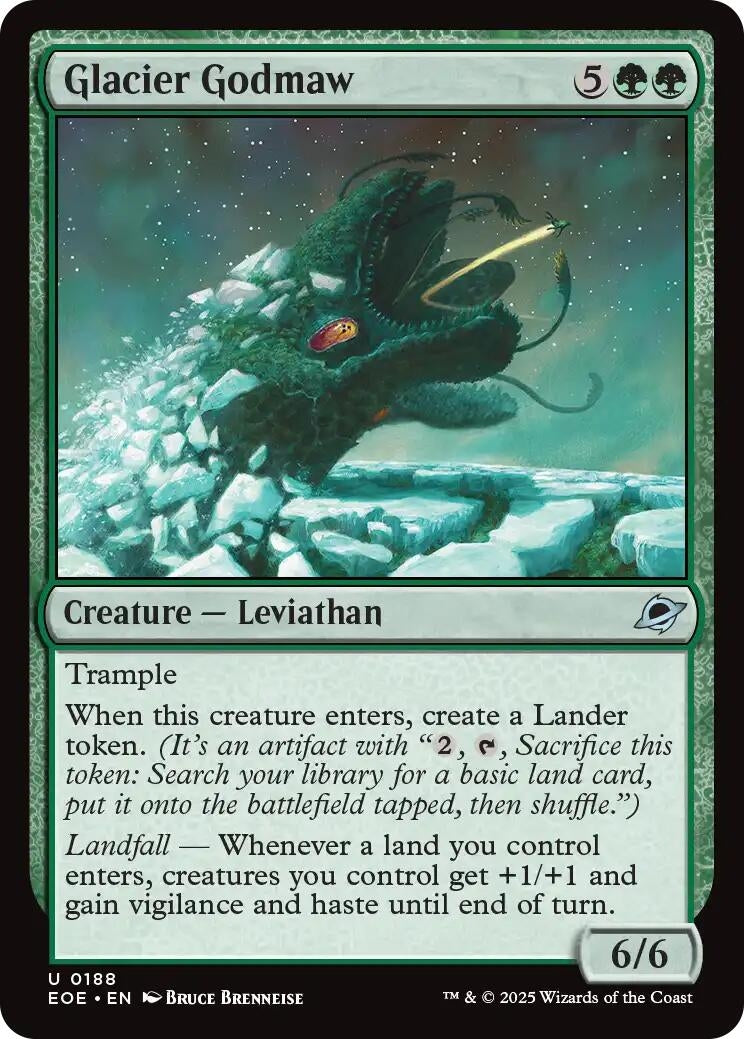 Glacier Godmaw (188) (Edge of Eternities)