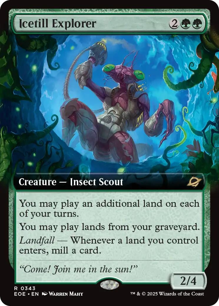 Icetill Explorer (Extended Art) (343) (Edge of Eternities)