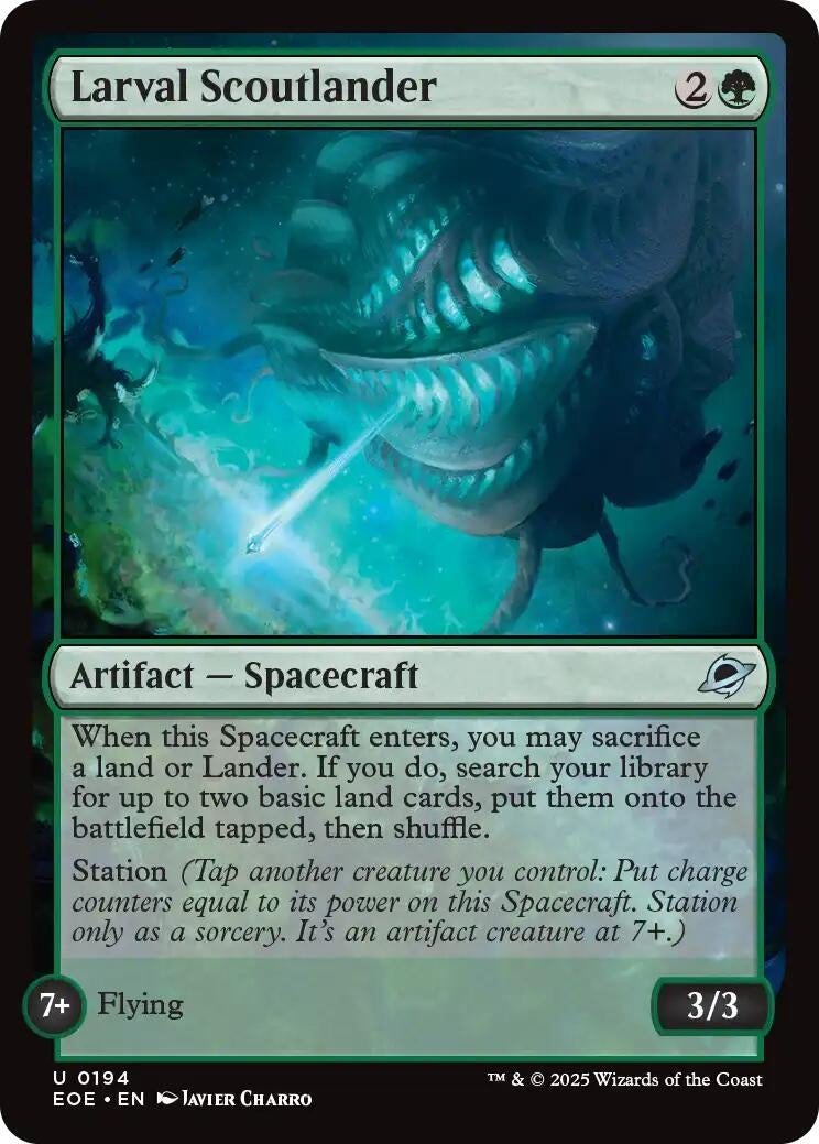 Larval Scoutlander (194) (Edge of Eternities)