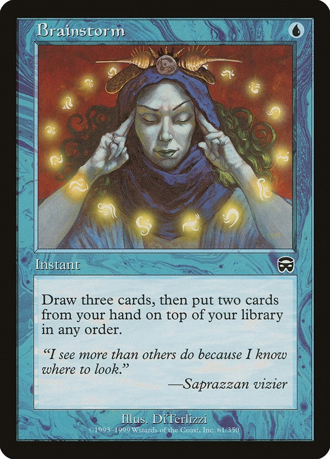 Brainstorm (61) (Mercadian Masques)