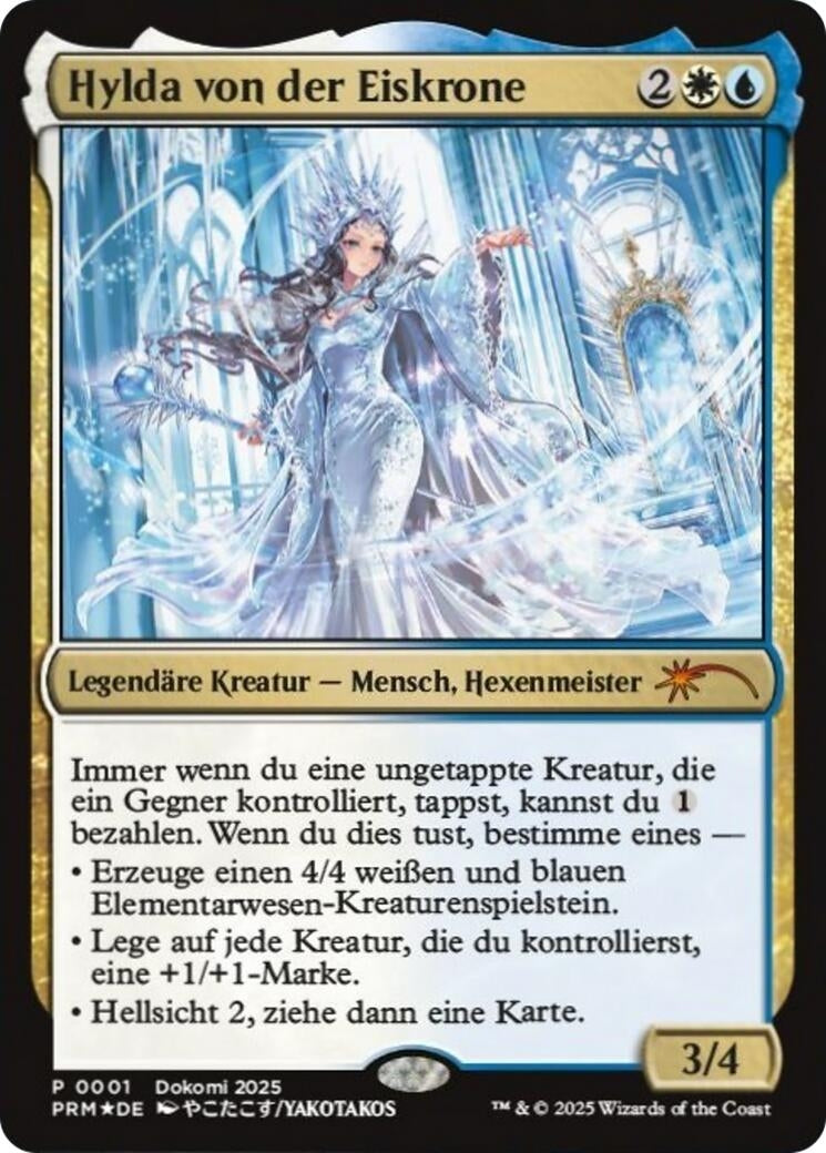 Hylda of the Icy Crown (German) (1) (Unique and Miscellaneous Promos)