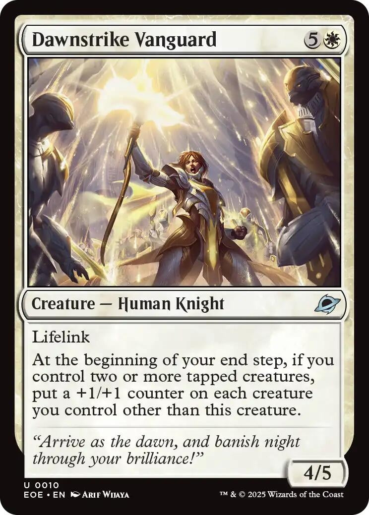 Dawnstrike Vanguard (10) (Edge of Eternities)