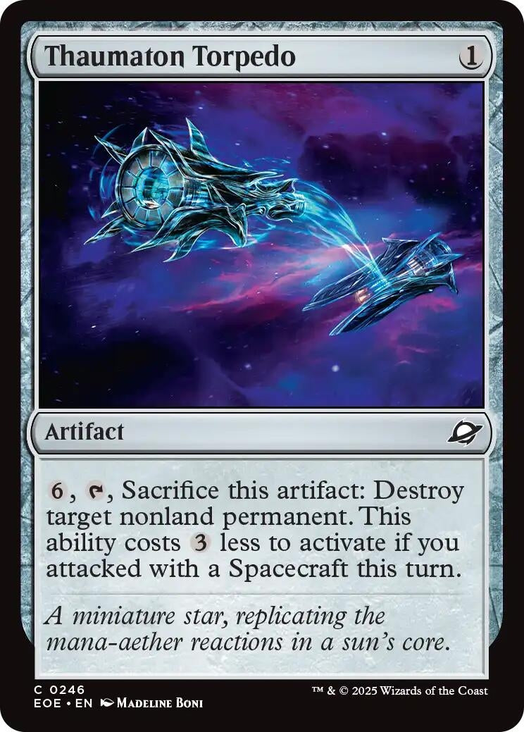 Thaumaton Torpedo (246) (Edge of Eternities)