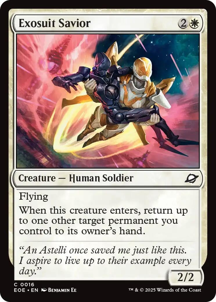 Exosuit Savior (16) (Edge of Eternities)