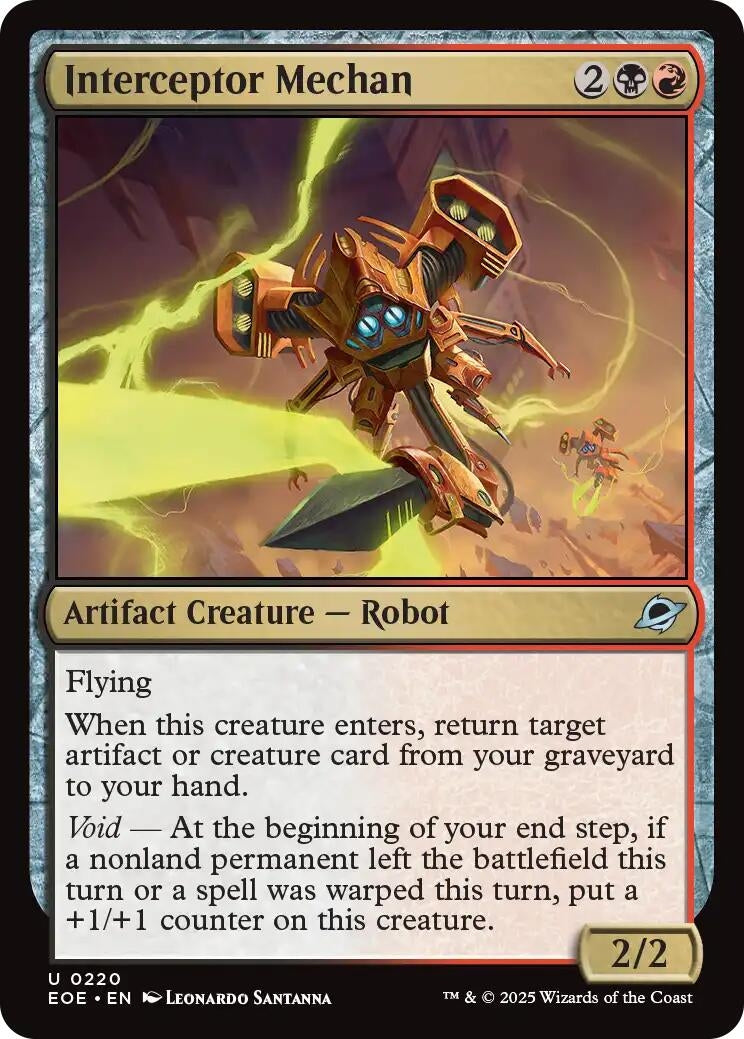 Interceptor Mechan (220) (Edge of Eternities)