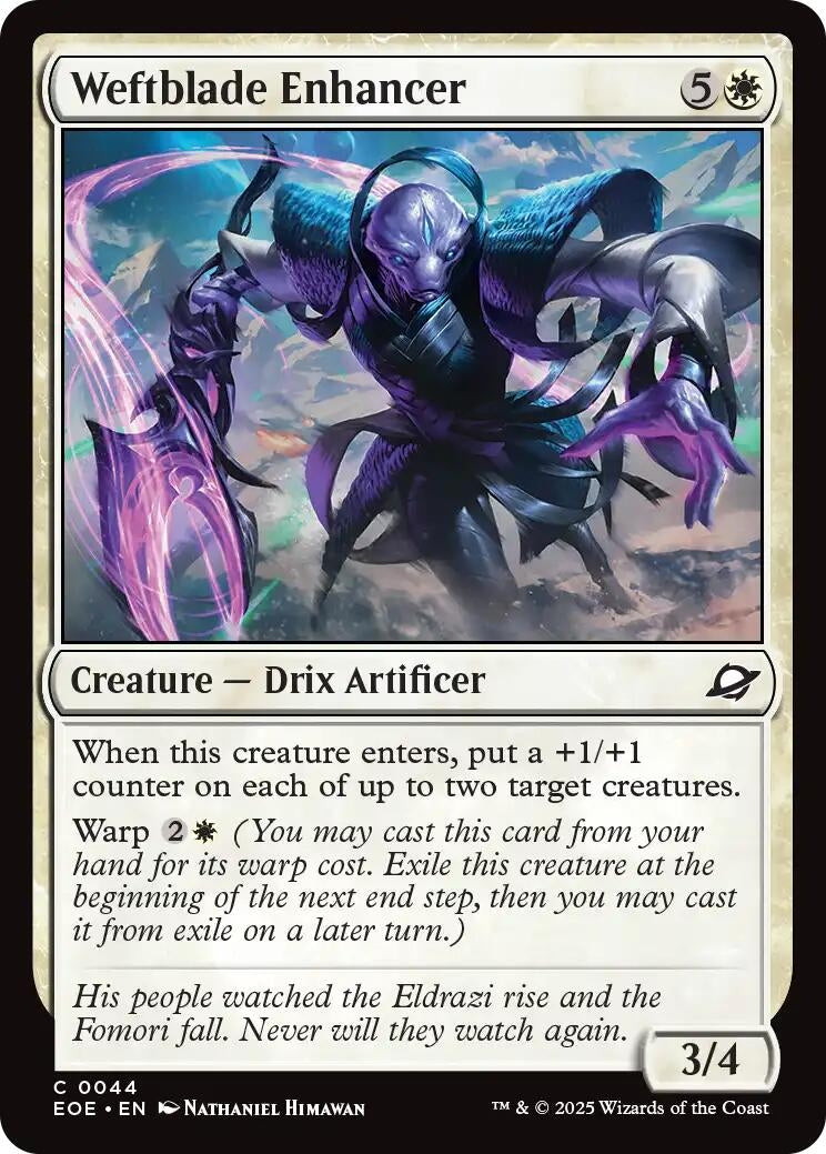 Weftblade Enhancer (44) (Edge of Eternities)