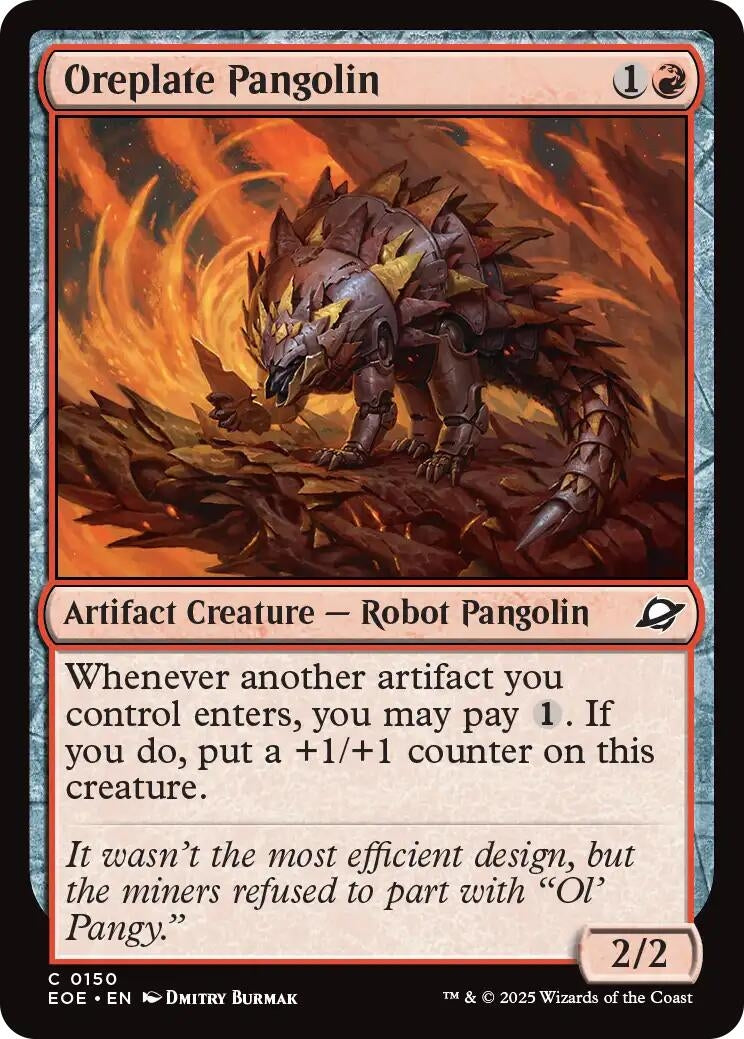Oreplate Pangolin (150) (Edge of Eternities)