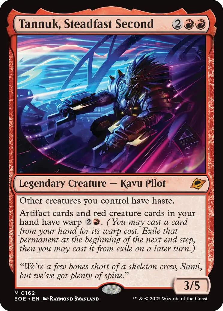 Tannuk, Steadfast Second (162) (Edge of Eternities)
