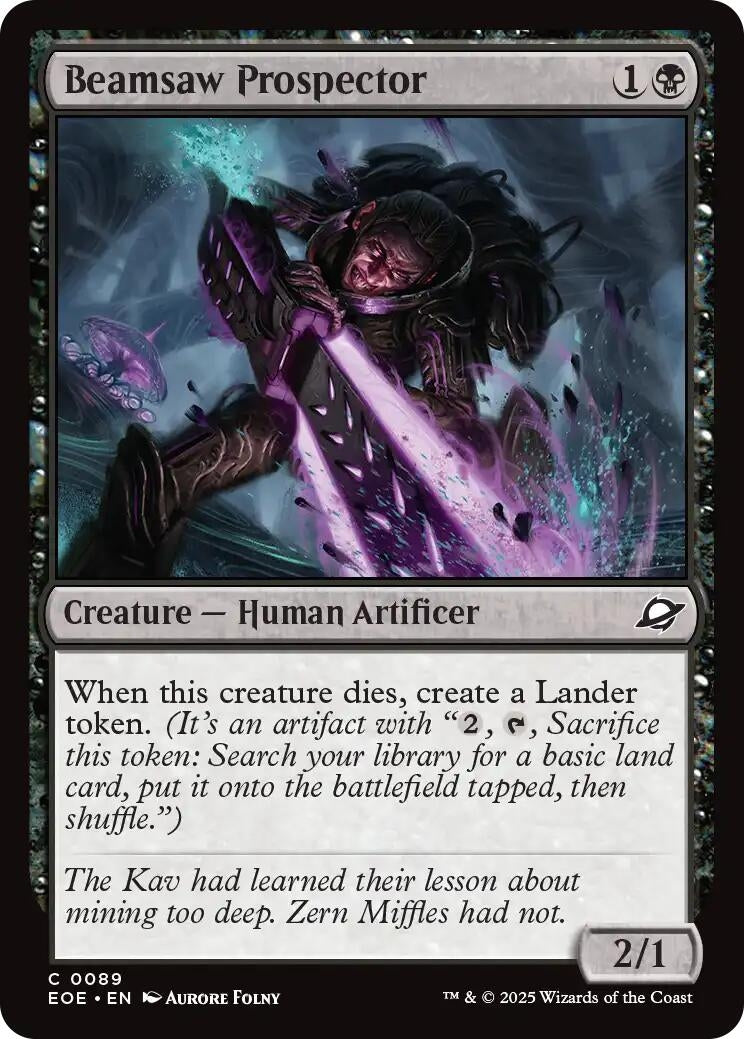 Beamsaw Prospector (89) (Edge of Eternities)