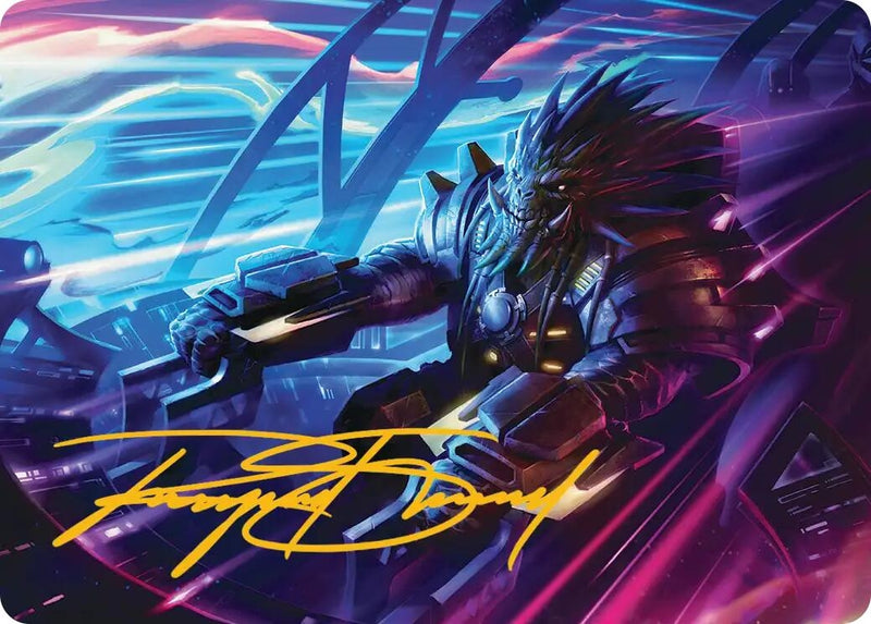 Tannuk, Steadfast Second Art Card (Gold-Stamped Signature) (19) (Art Series: Edge of Eternities)