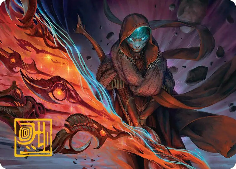 Weftstalker Ardent Art Card (Gold-Stamped Signature) (20)