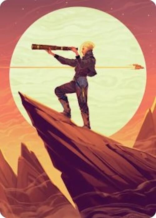 Sami, Wildcat Captain Art Card (37) (Art Series: Edge of Eternities)