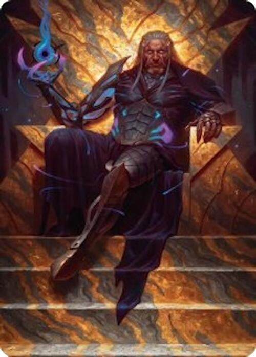 Tezzeret, Cruel Captain Art Card (1/54) (1) (Art Series: Edge of Eternities)