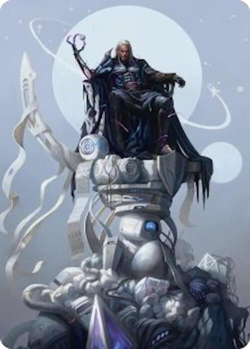 Tezzeret, Cruel Captain Art Card (35/54) (35) (Art Series: Edge of Eternities)